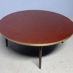 Round coffee table