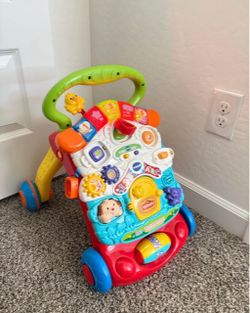 Sit to stand pushing walker