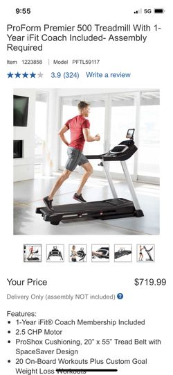 Proform Treadmill for Sale in Murrieta CA OfferUp