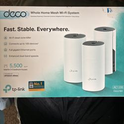 Tp-Link Deco Home Mesh System