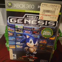 Sonic's Ultimate Genesis Collection Xbox 360