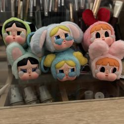 Pop Mart Crybaby Powerpuff Girls Series Plush Pendant 
