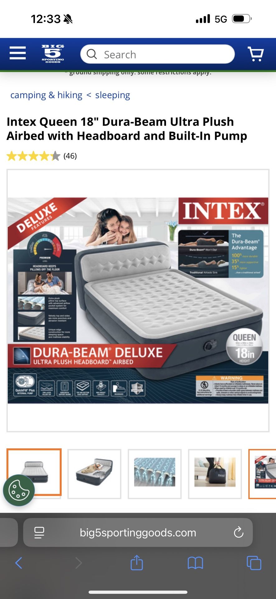 Intex Queen Air Mattress
