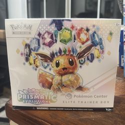 Prismatic Pokemon center etb evolution