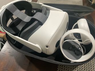 Meta Quest 2 with accessories