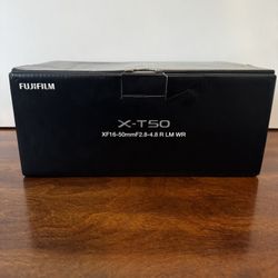 FUJIFILM X-T50 Mirrorless Camera with XF 16-50mm f/2.8-4.8 Lens