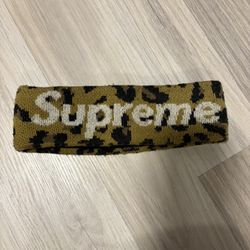 Supreme New Era Big Logo Headband FW18