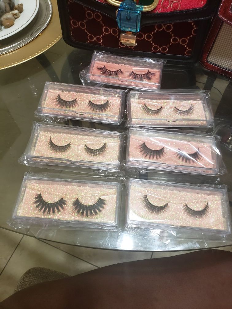 Mink Lashes buy 2 for $20 get 1 free...