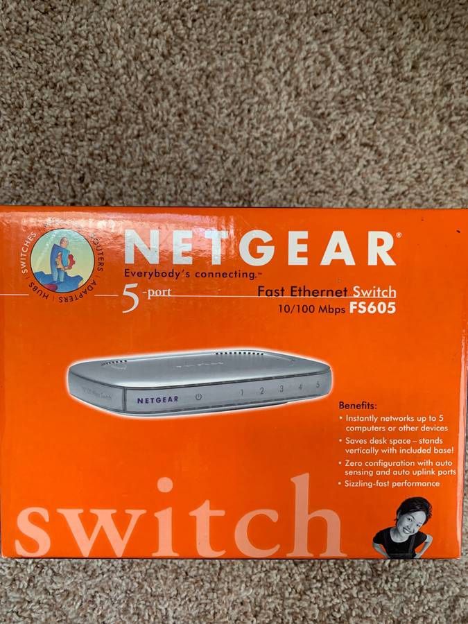 NETGEAR FAST ETHERNET SWITCH