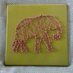 Set Of Colorful Animal Wall Decor (13”x13”)