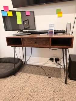 Wooden desk