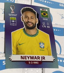 2022 Panini FIFA World Cup Qatar Stickers NEYMAR JR. BRA 17