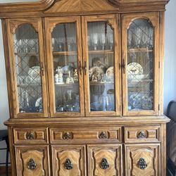 Walnut China Cabinet