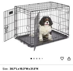 ✨ MidWest Homes for Pets 30” iCrate Double Door Dog Crate ✨