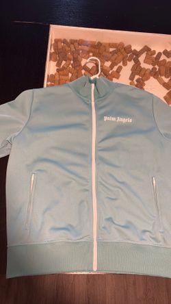 Palm Angels Classic Track Jacket Light Blue – Men’s XL