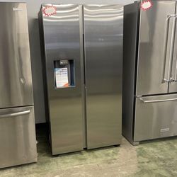Samsung Side-By-Side Refrigerator Stainless Steel