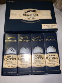 New Slazenger Power Control Titanium Cover Soft Core 12 Balls
