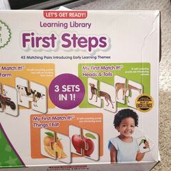 First Steps 3 In 1 Set For 2-5y.o. Puzzles