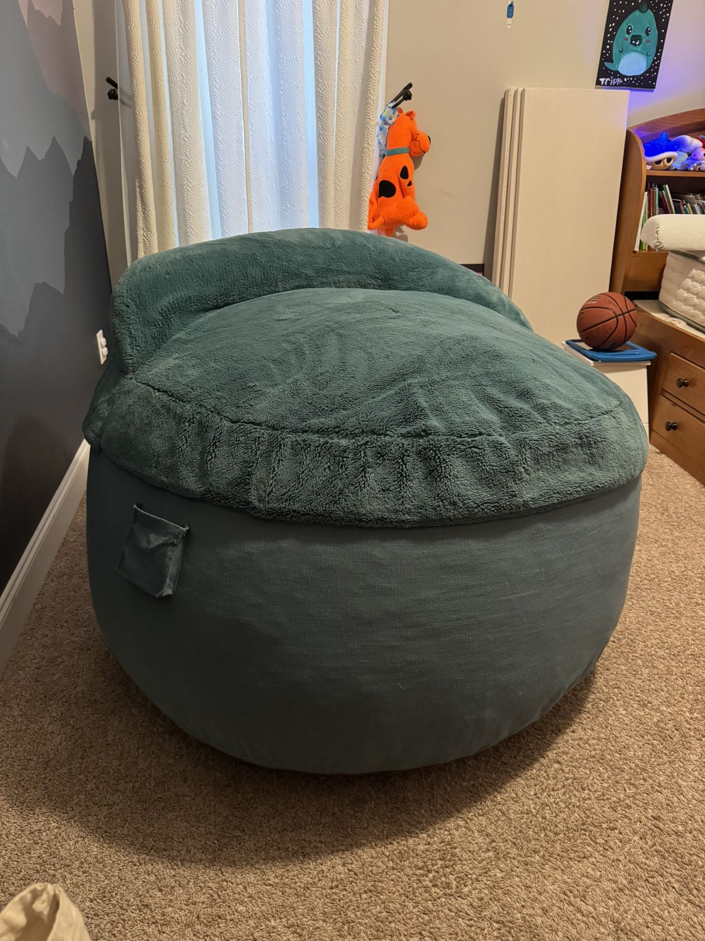 CordaRoy Convertible Nest Bean Bag Into Queen Mattress 