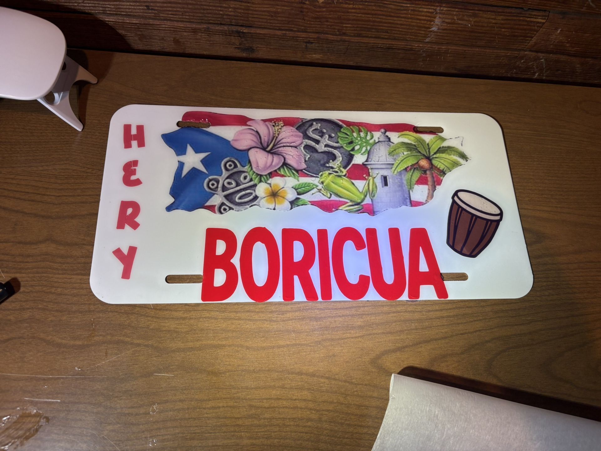 Personalize Plate