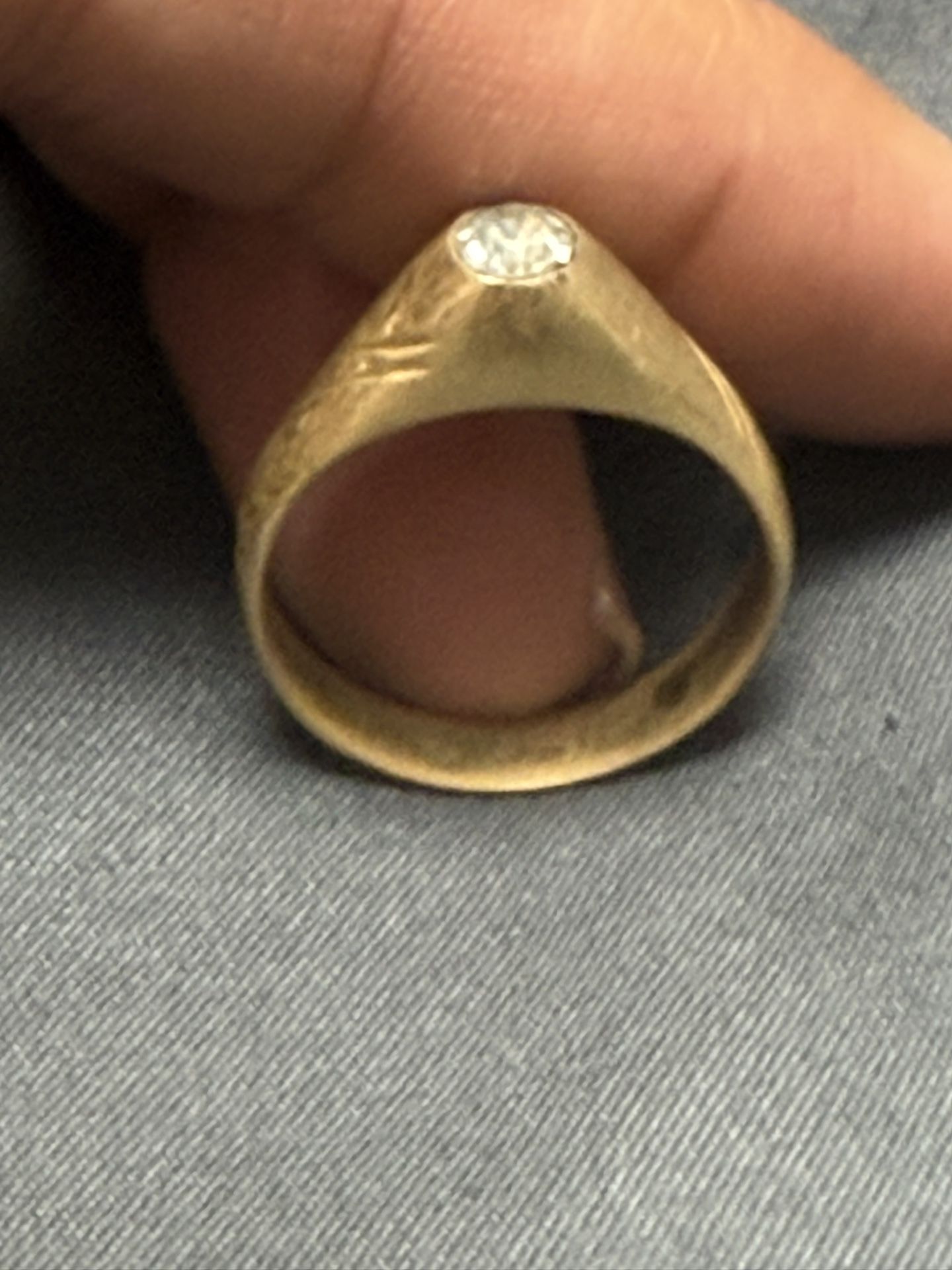 Anillo De Oro 18k Size 7mm
