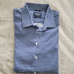Mens Long Sleeve Button Down Shirt