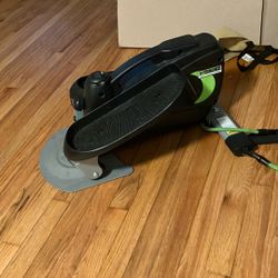 Under Desk Portable Elliptical With Screen And Straps 25 