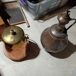 Vintage Copper Decorative Items