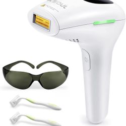 BRAND NEW IN BOX XSOUL At-Home IPL Hair Removal for Women and Men Permanent Hair Removal 999,999 Flashes Painless Hair Remover on Armpits Back Legs 