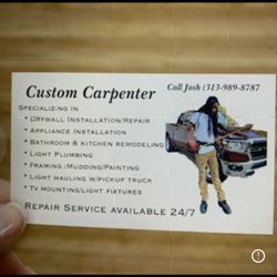 Custom carpenter/handyman