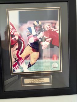 Jack Youngblood Hall of Fame Framed Photo