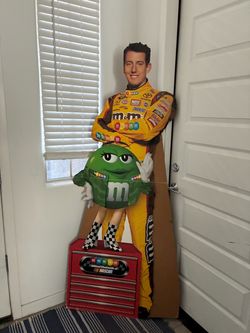 Kyle Busch life size cardboard cutout