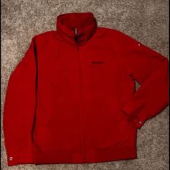 Tommy Hilfiger Red Zip-Up Jacket – Men’s Medium