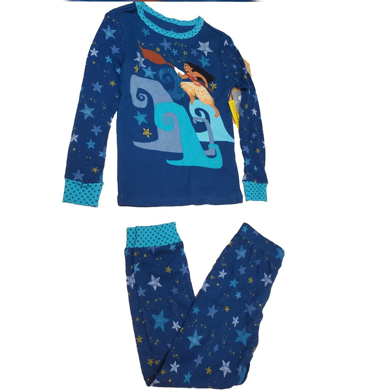 Disney Girl's Moana Pj Pals Pajamas Set