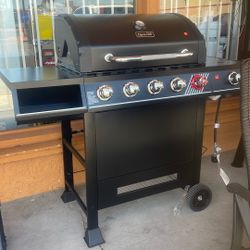5 Burner Liquid Propane Gas Grill