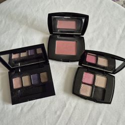 Lancome Eyeshadow X2 Estee Lauder Blush x1 3 Pieces