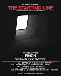 THE STARTING LINE 10/26 SOLD OUT