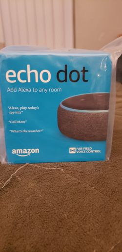 New echo dot 3rd Gen Charcoal
