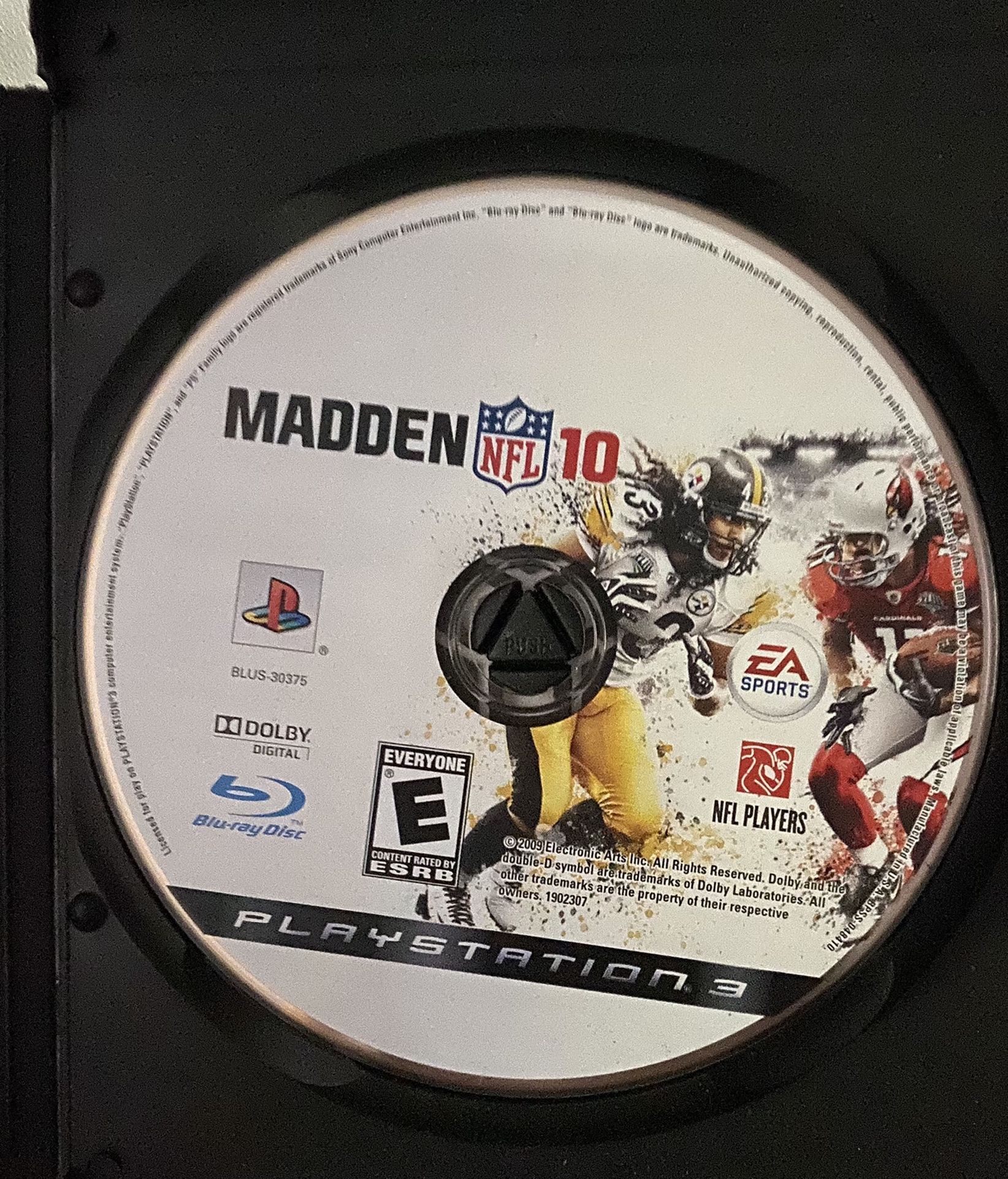Madden NFL 10 For PlayStation 3 PS3 Football