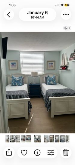 Two x-long twin headboard and footboard