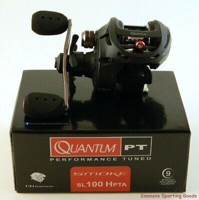 Quantum Smoke SL100 HPTA 7:3.1 GR Right Hand baitcaster fishing reel baitcast new in box