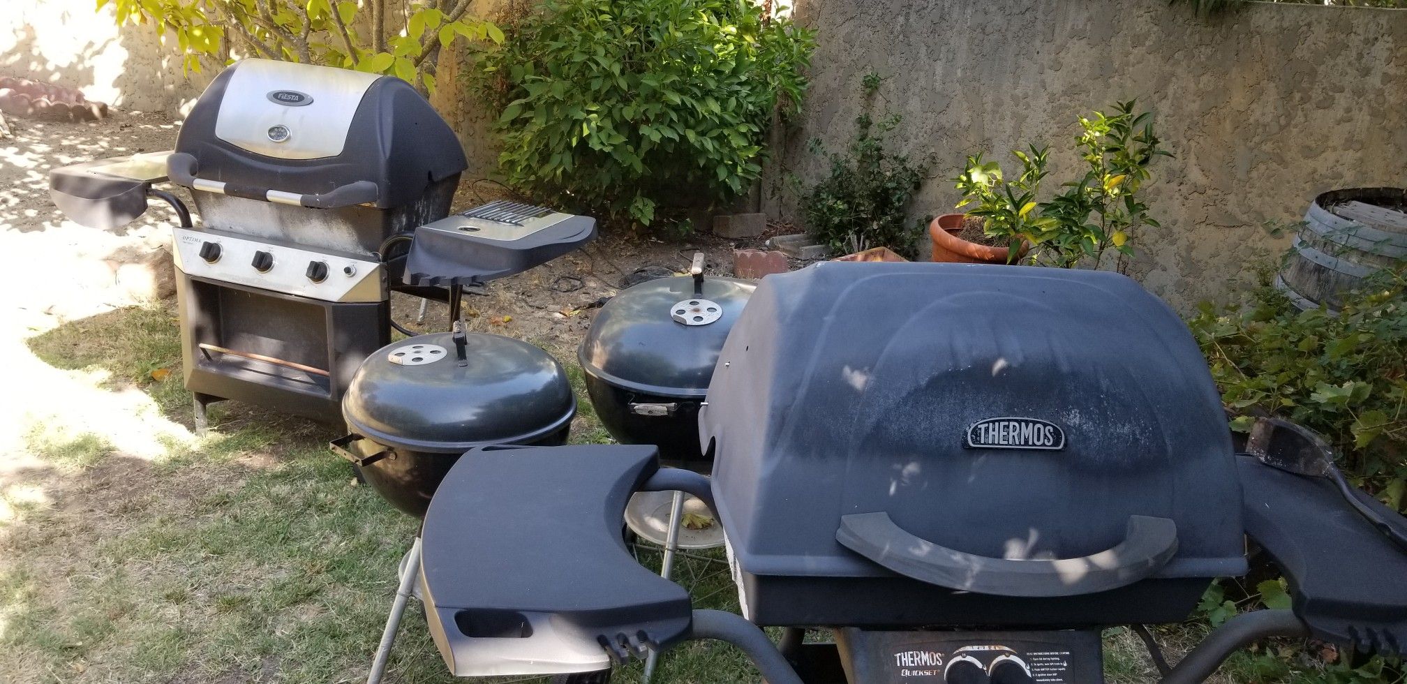 Take your pick $20 each barbecue pits