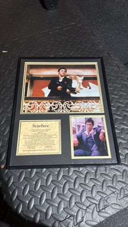Scarface Framed Movie Collage Print