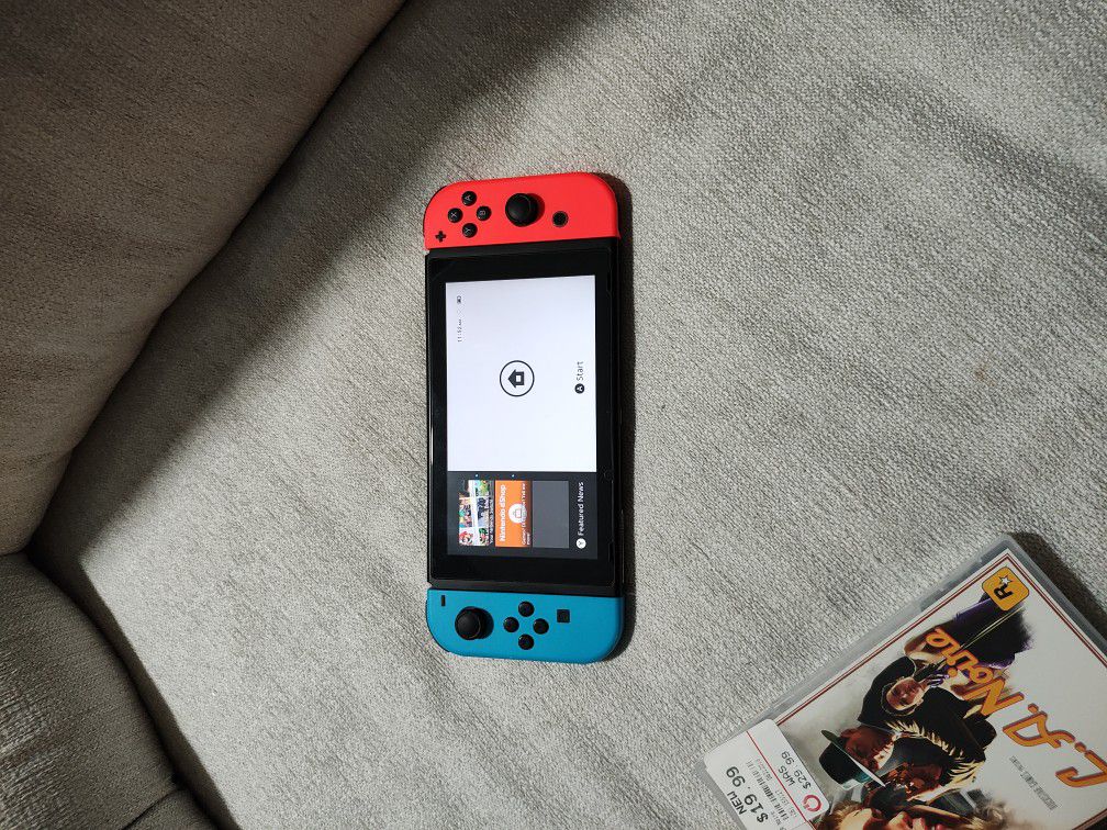 Nintendo Switch Red and Blue Joy-cons