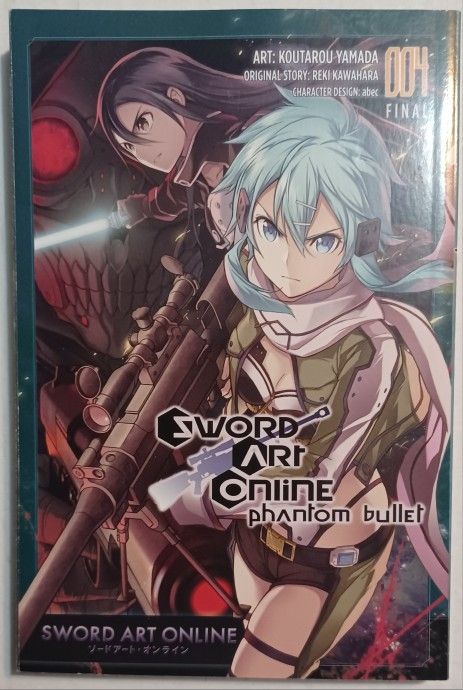 Sword Art Online 004 PHANTOM BULLET Paperback Comic Anime Book