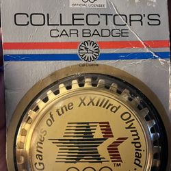 Collectors Car Badge