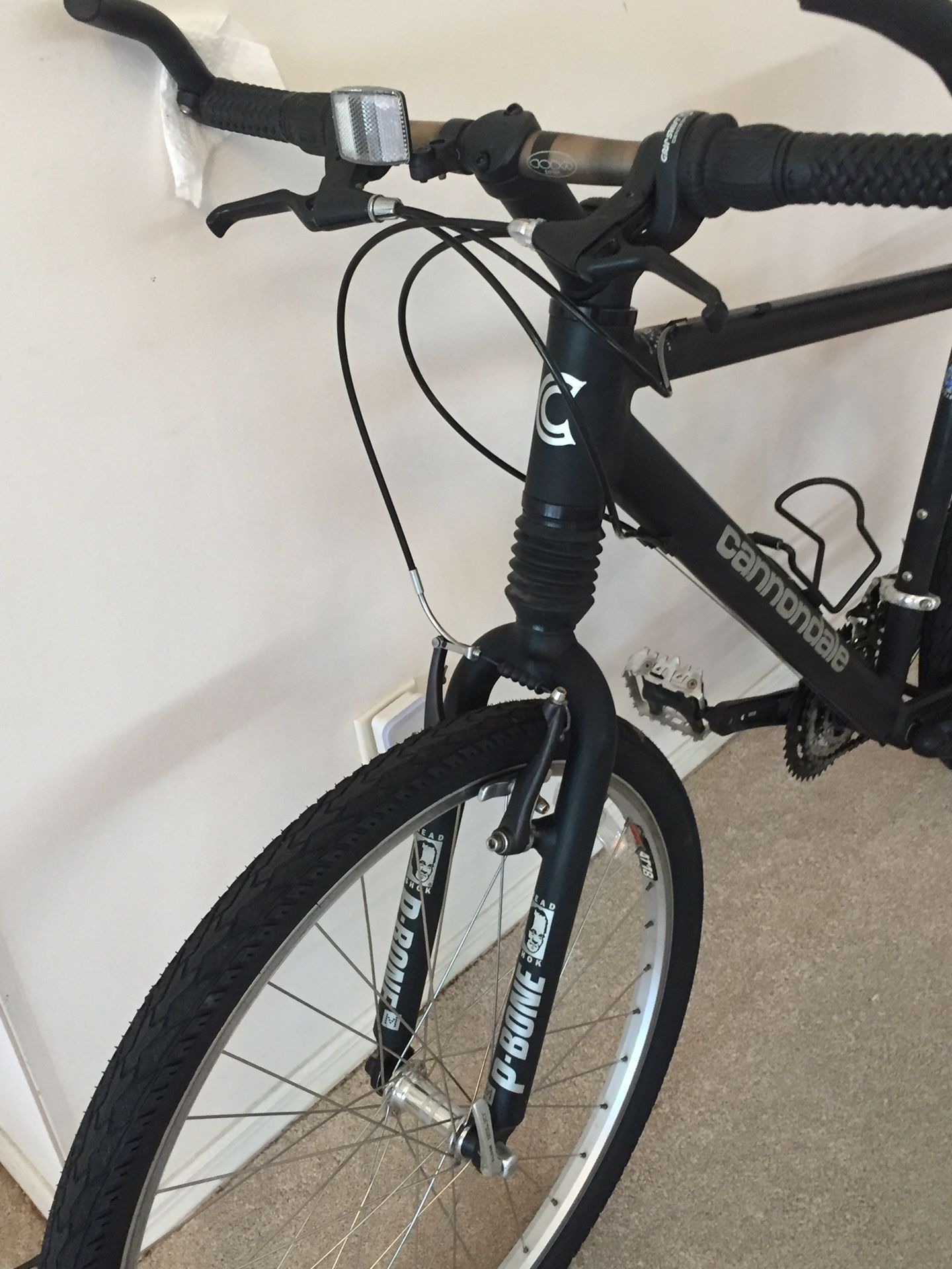 Cannondale enforcement bike perfect leisure commuter trail bike ready