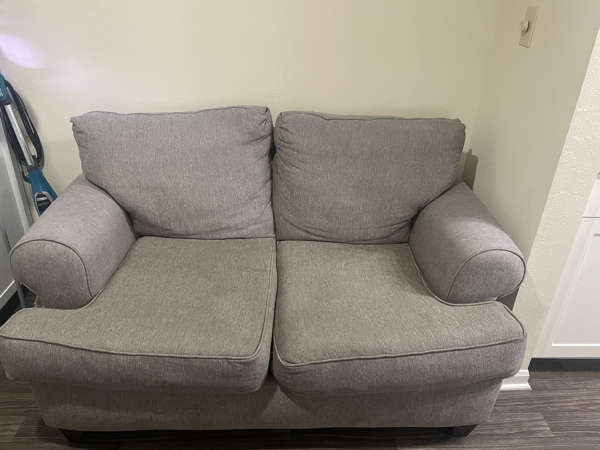 Grey Love Seat Couch