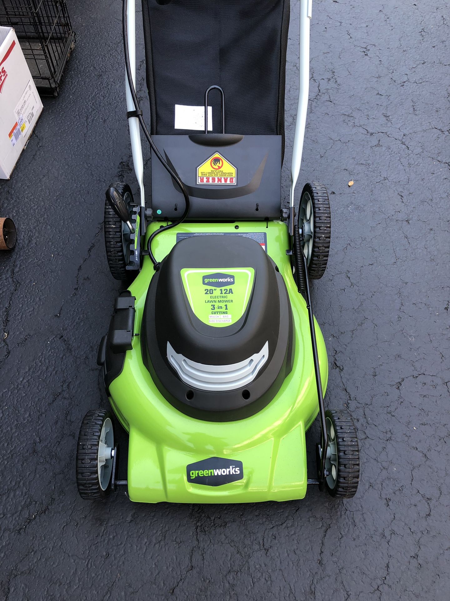 Greenworks lawn mower NEW!