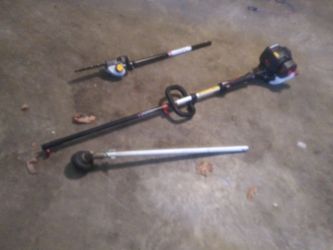 Craftsman weed eater and pole saw attachment